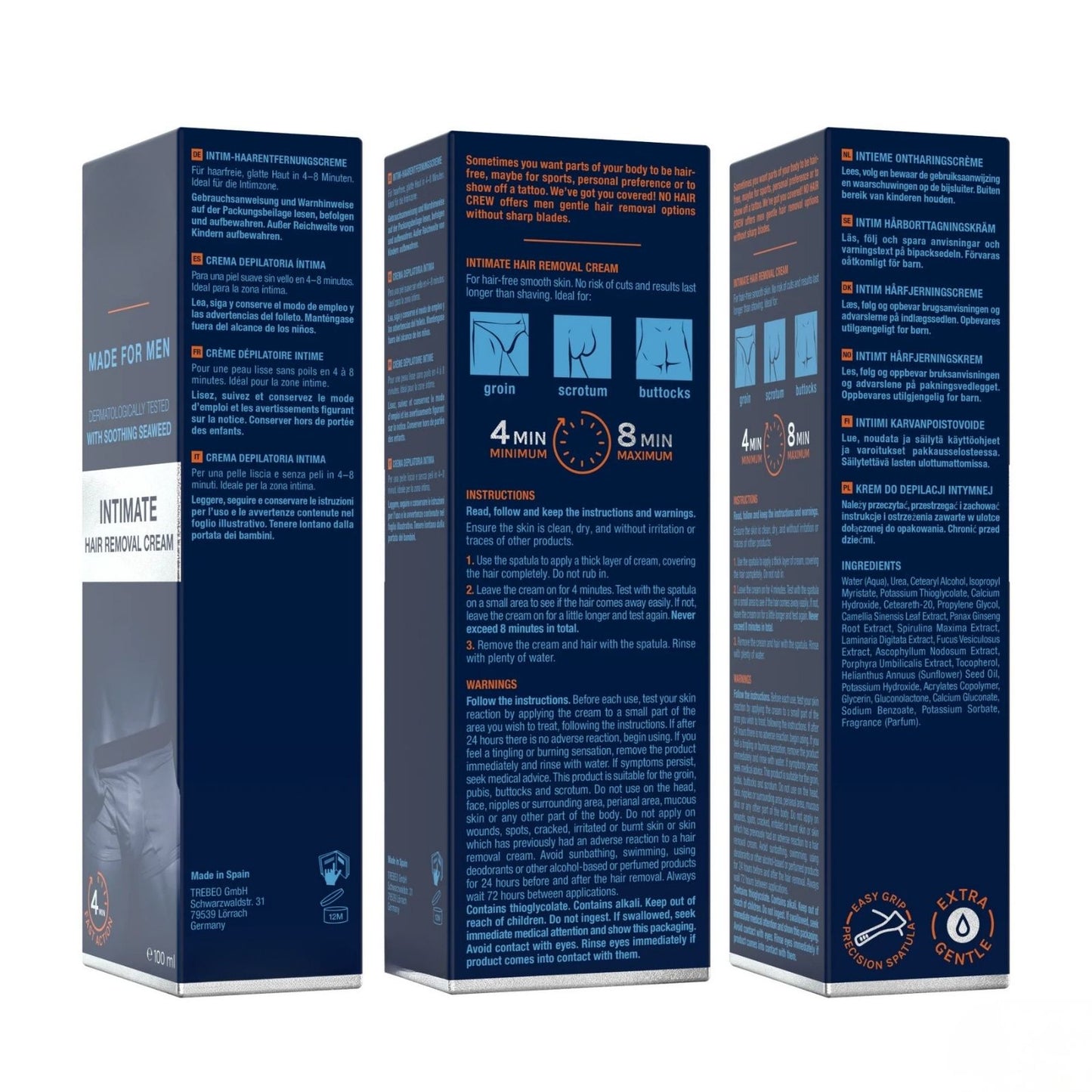 Intimate Hair Removal Cream