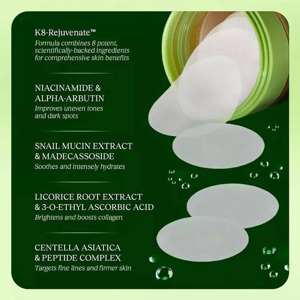Korean Professional Skincare Pads (100-Pack)